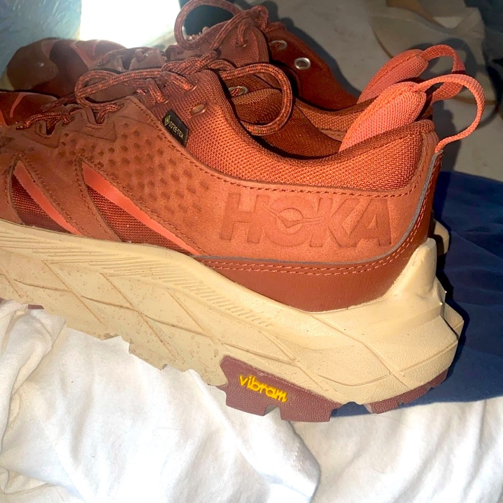 Hoka burgundy Athletic Shoes - Picture 2 of 5